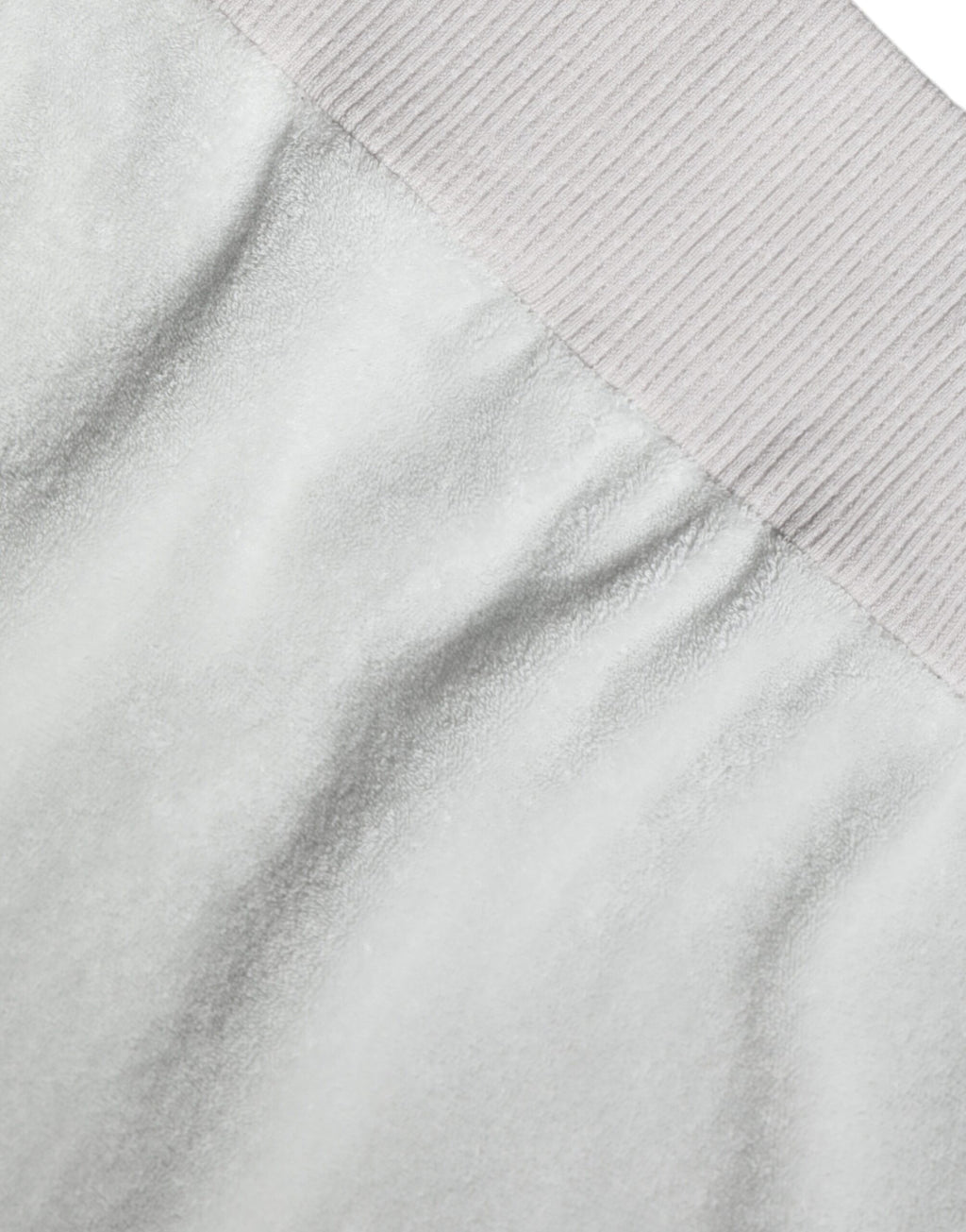 Dolce &amp; Gabbana White Nylon Stretch Crew Neck Pullover Sweater