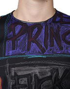 Dolce &amp; Gabbana Multicolor Graphic Print Cotton T-shirt