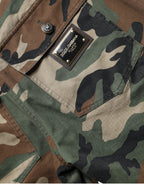 Dolce &amp; Gabbana Multicolor Camouflage Cargo Pants
