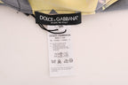 Dolce &amp; Gabbana Multicolor Lemon Silk Stretch T-Shirt