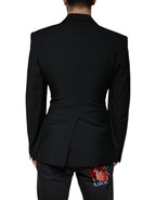 Dolce &amp; Gabbana Black White Single Breasted Dress Blazer