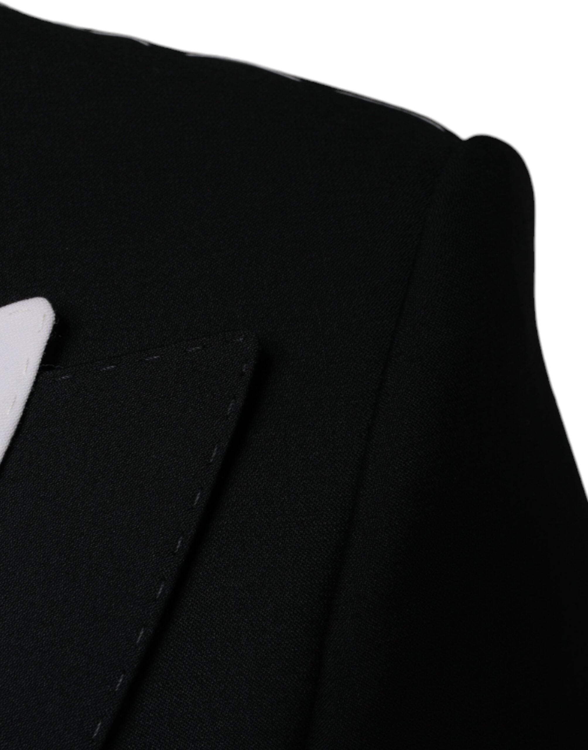 Dolce &amp; Gabbana Black White Single Breasted Dress Blazer
