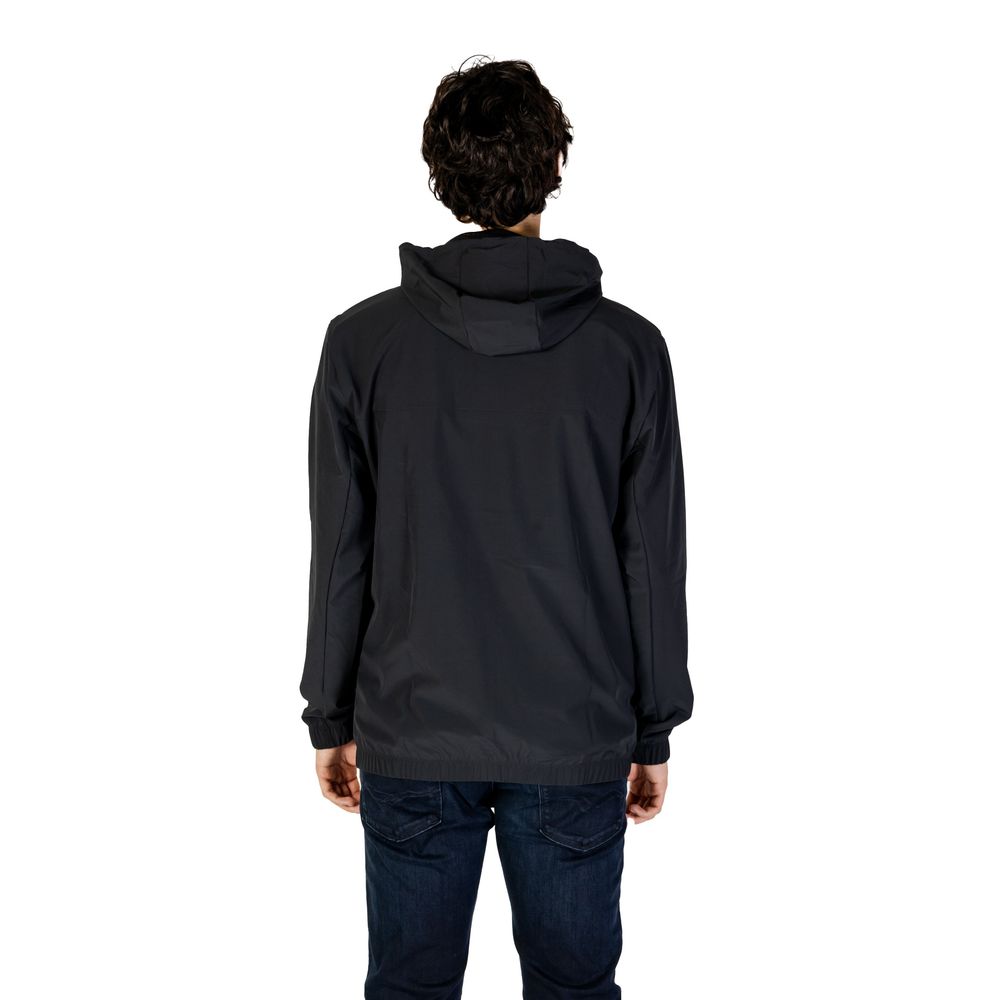 New Balance Black Recycled Polyester Jackets &amp; Coat
