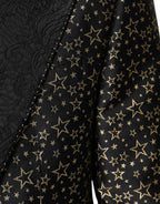 Dolce &amp; Gabbana Black Stars Jacquard SICILY 2 Piece Suit