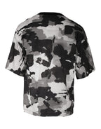 Dolce &amp; Gabbana Multicolor Camouflage Cotton Crewneck T-shirt