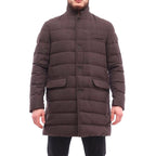 Herno Brown Wool Men Jacket