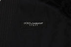 Dolce &amp; Gabbana Gray Wool Stretch Vest