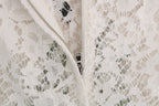 Dolce &amp; Gabbana White Crystal Embellished Lace Blouse