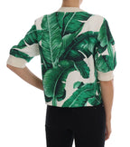 Dolce &amp; Gabbana Pineapple Banana Sequins Crewneck Sweater