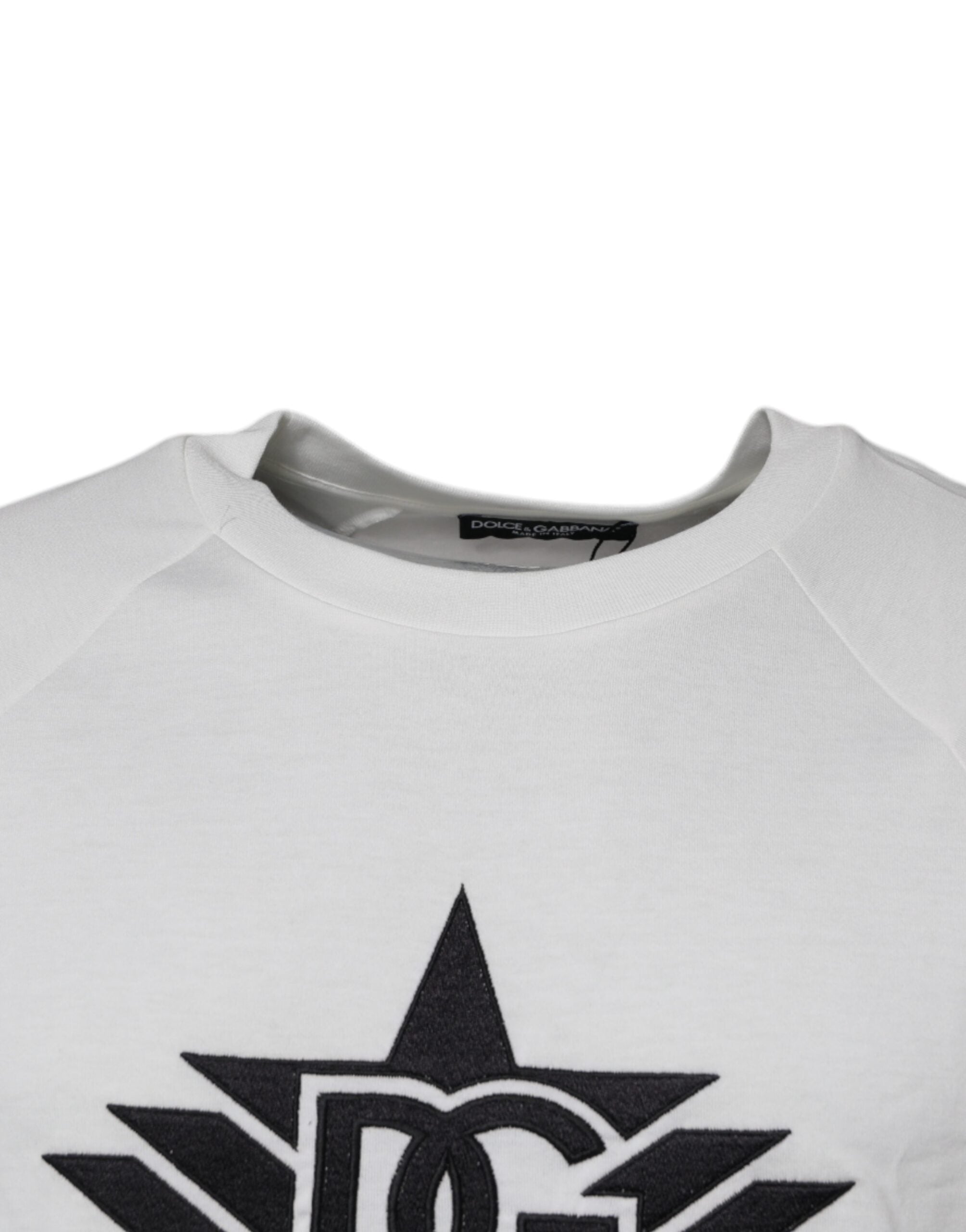 Dolce &amp; Gabbana White DG Sport Crew Neck Short Sleeve T-shirt