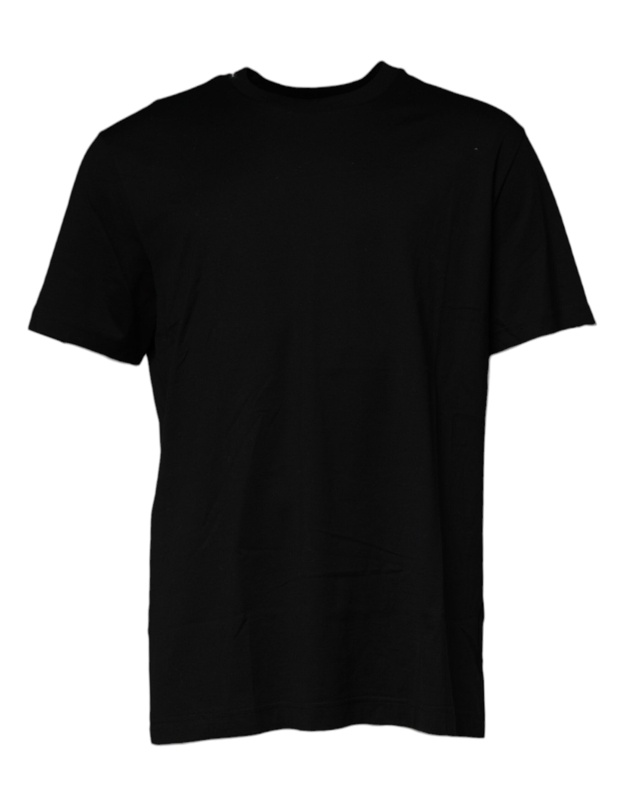 Dolce &amp; Gabbana Black Crew Neck Short Sleeve T-shirt