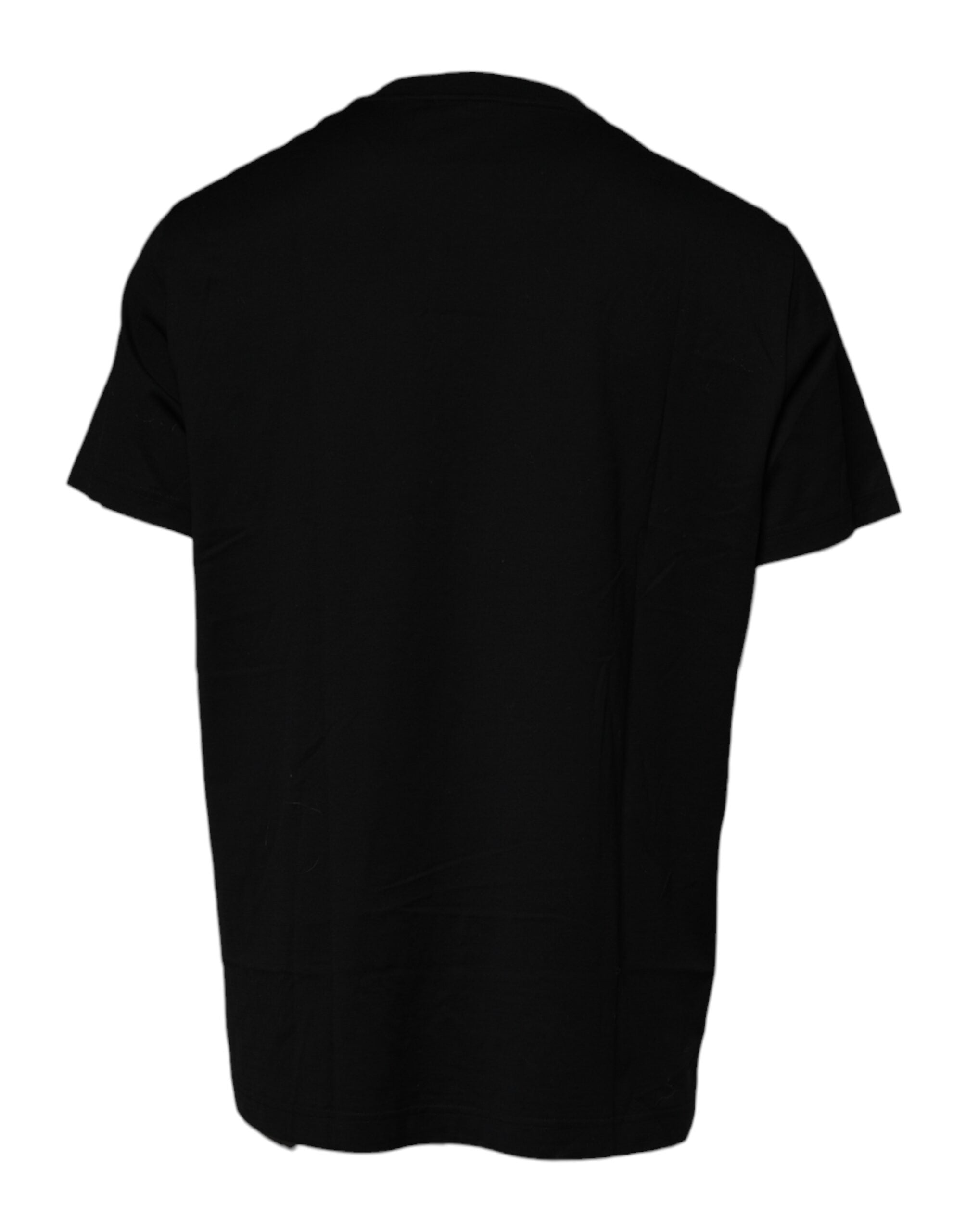 Dolce &amp; Gabbana Black Crew Neck Short Sleeve T-shirt