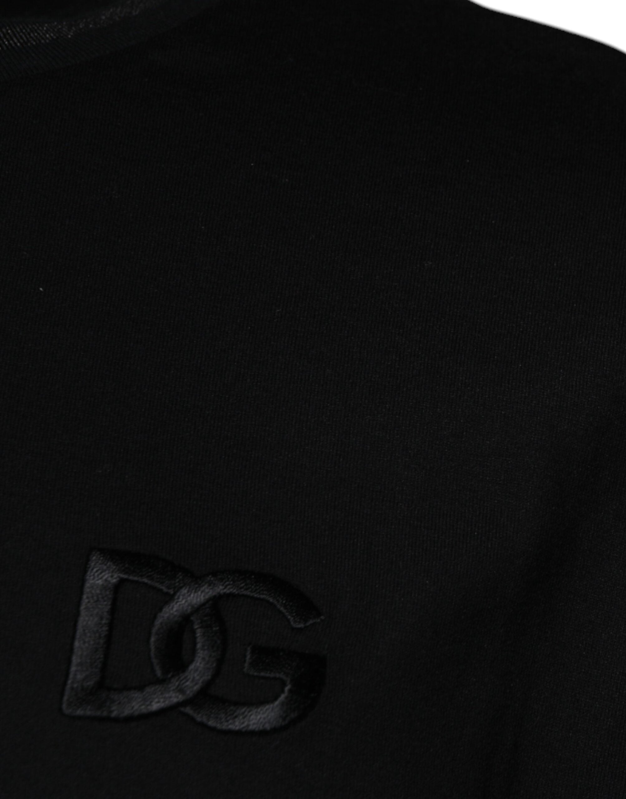 Dolce &amp; Gabbana Black Crew Neck Short Sleeve T-shirt