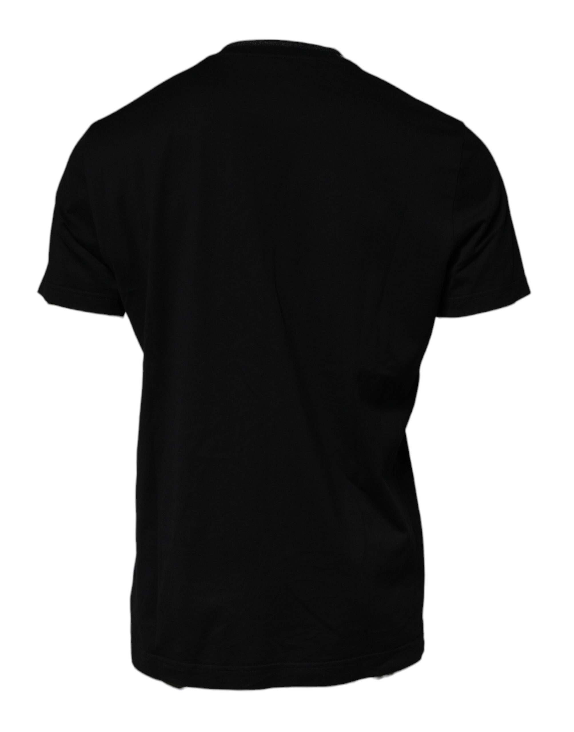 Dolce &amp; Gabbana Black Crew Neck Short Sleeve T-shirt