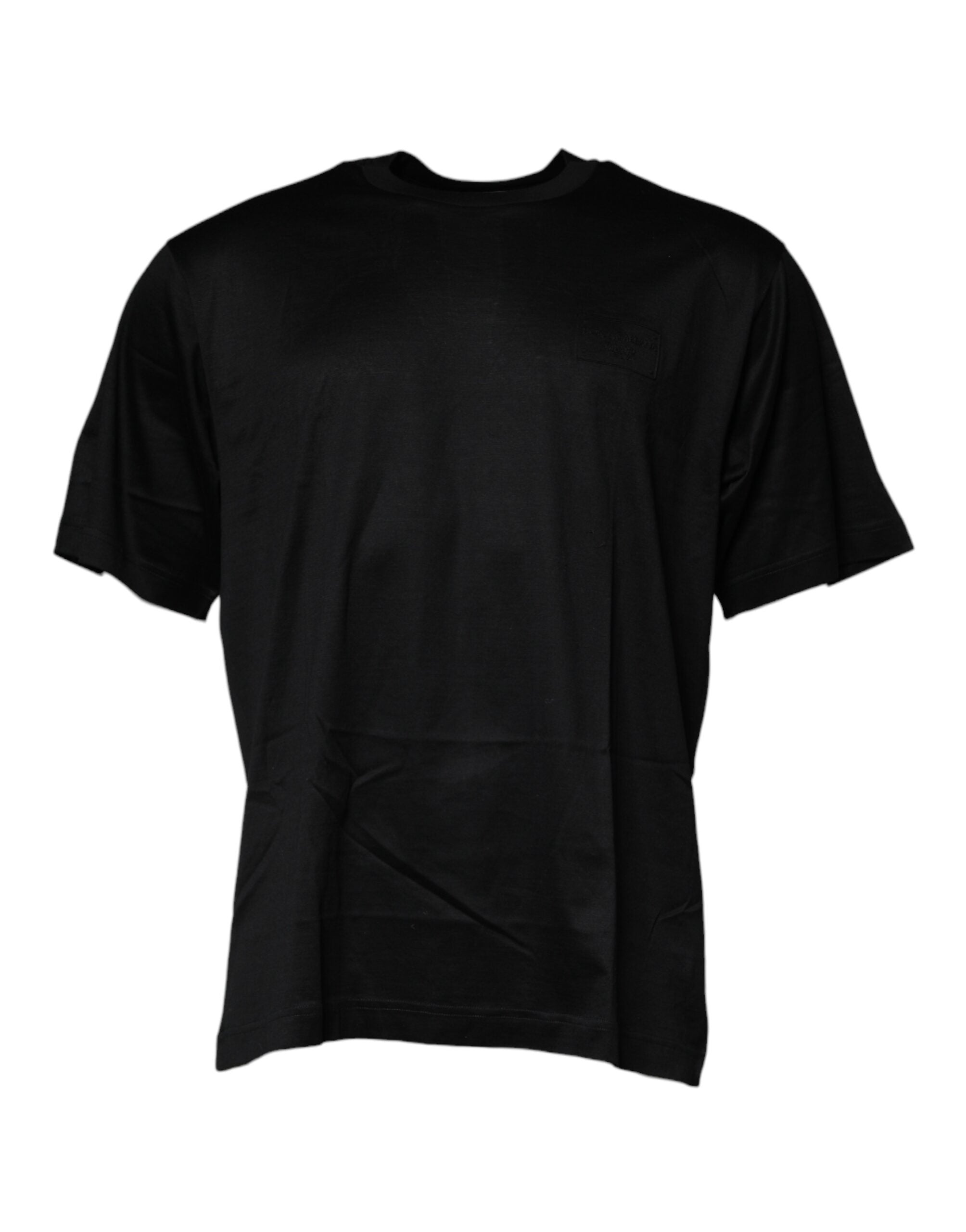 Dolce &amp; Gabbana Black Crew Neck Short Sleeve T-shirt