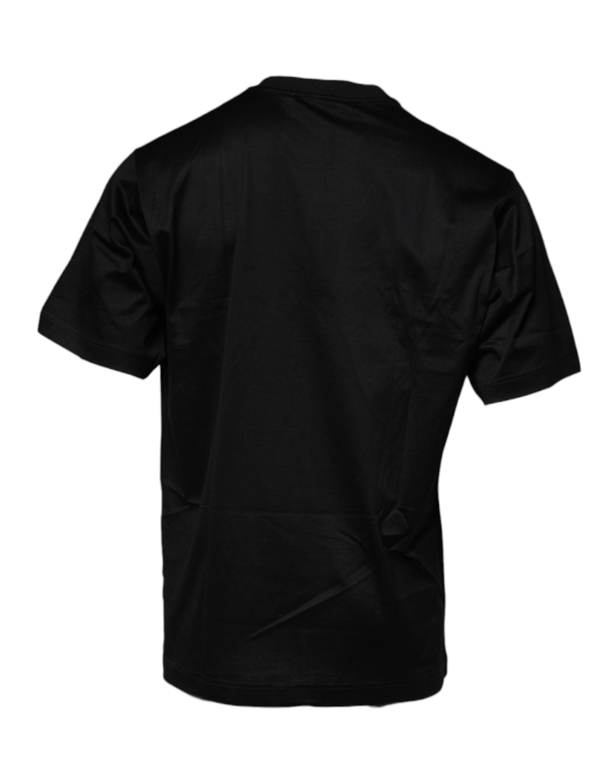 Dolce &amp; Gabbana Black Crew Neck Short Sleeve T-shirt