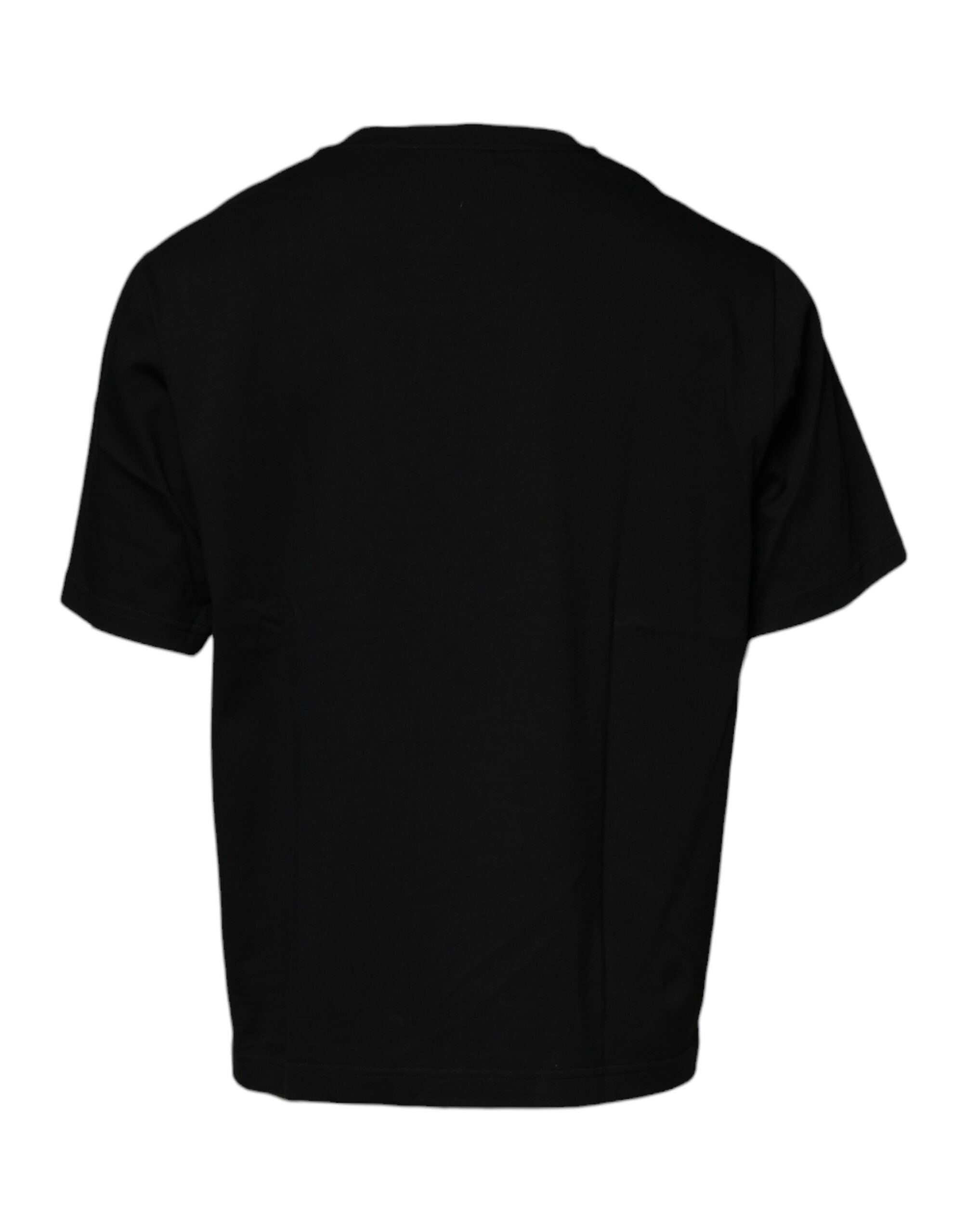 Dolce &amp; Gabbana Black Crew Neck Short Sleeve T-shirt