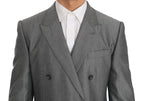 Dolce &amp; Gabbana Black Stretch Crystal Bee Slim Fit Suit