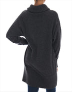 Dolce &amp; Gabbana Fairy Tale Crystal Gray Cashmere Sweater