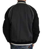 Dolce & Gabbana Black DD58 SG62 Sequined Beaded Jacket