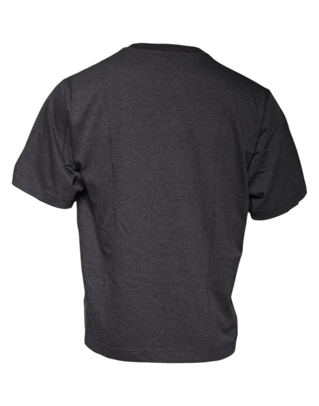 Dolce &amp; Gabbana Dark Gray Crew Neck Short Sleeves T-shirt