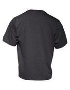 Dolce &amp; Gabbana Dark Gray Crew Neck Short Sleeves T-shirt