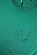 Dolce &amp; Gabbana Green Logo Crew Neck Short Sleeves T-shirt