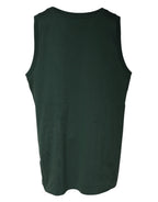 Dolce &amp; Gabbana Green DG Sleeveless Round Neck Tank T-shirt
