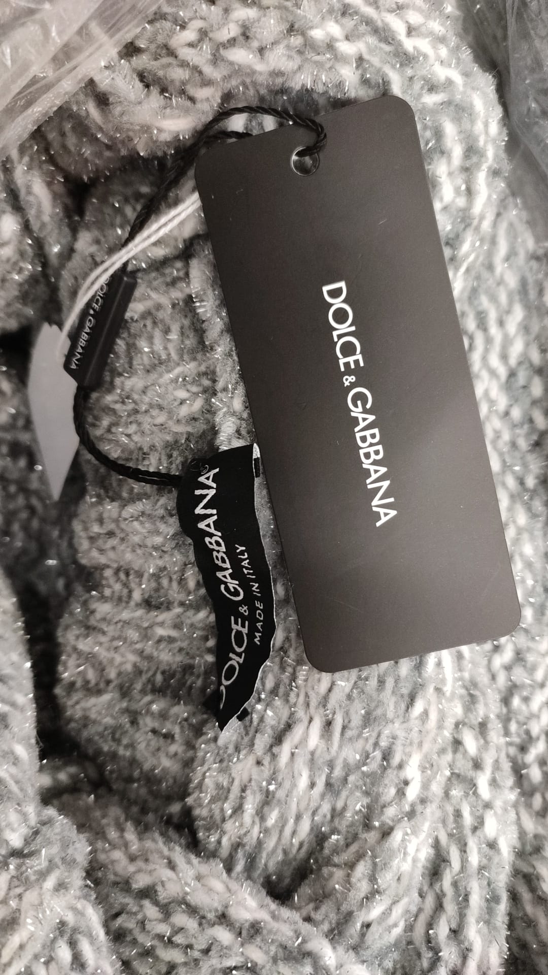 Dolce &amp; Gabbana Gray Cashmere Turtle Neck Pullover Sweater