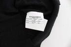 Dolce &amp; Gabbana Black Sleeveless Crewneck Vest Pullover