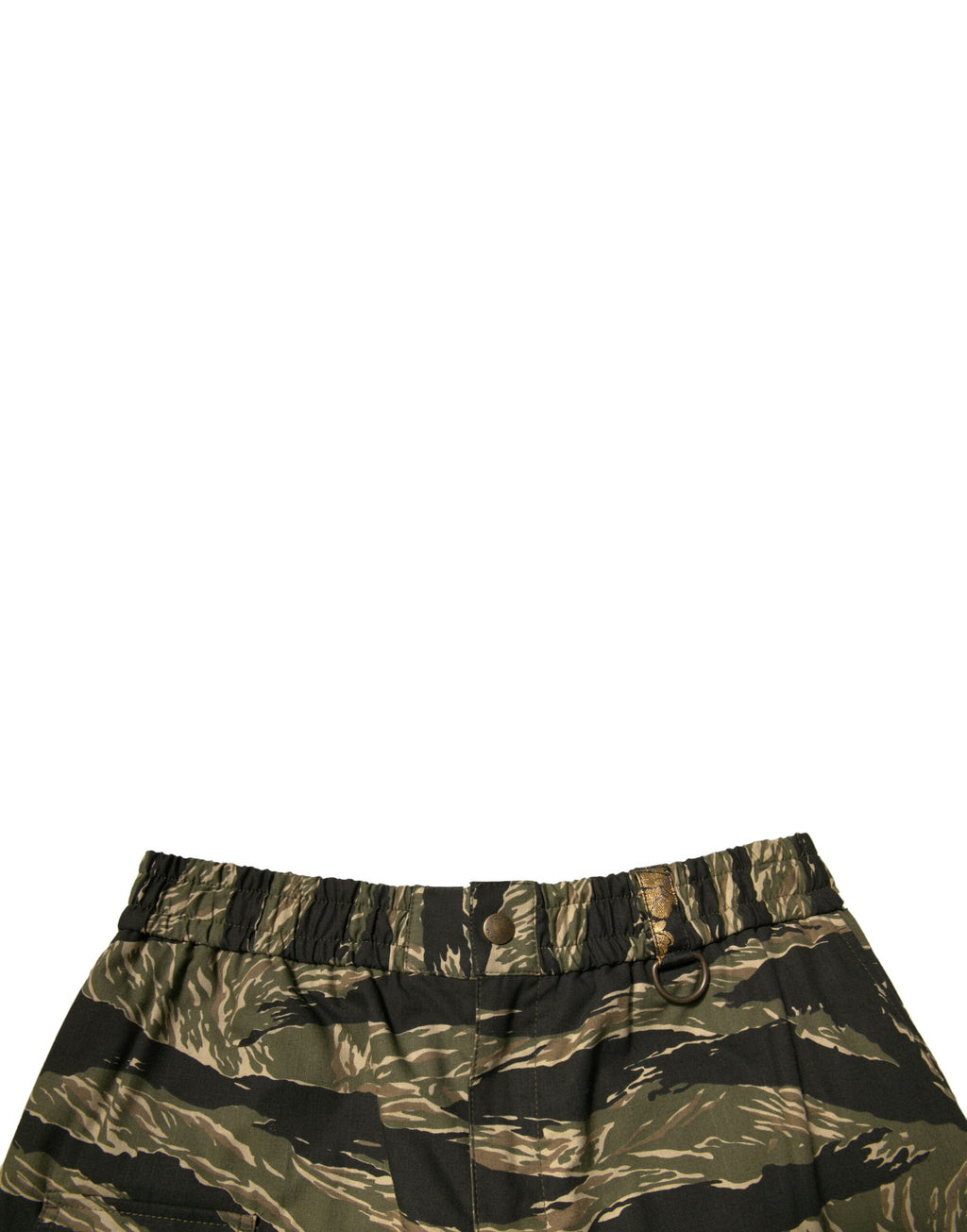 Dolce &amp; Gabbana Black Gold Patterned Cotton Bermuda Shorts