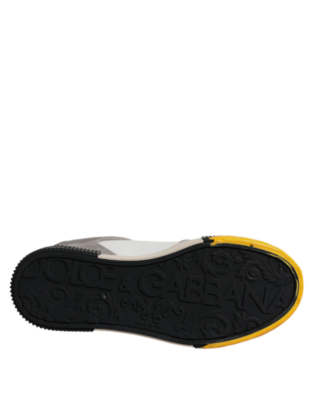 Dolce &amp; Gabbana Multicolor Leather DNA Low Top Sneakers Shoes