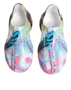 Dolce &amp; Gabbana Multicolor Graffiti Daymaster Sneakers Shoes