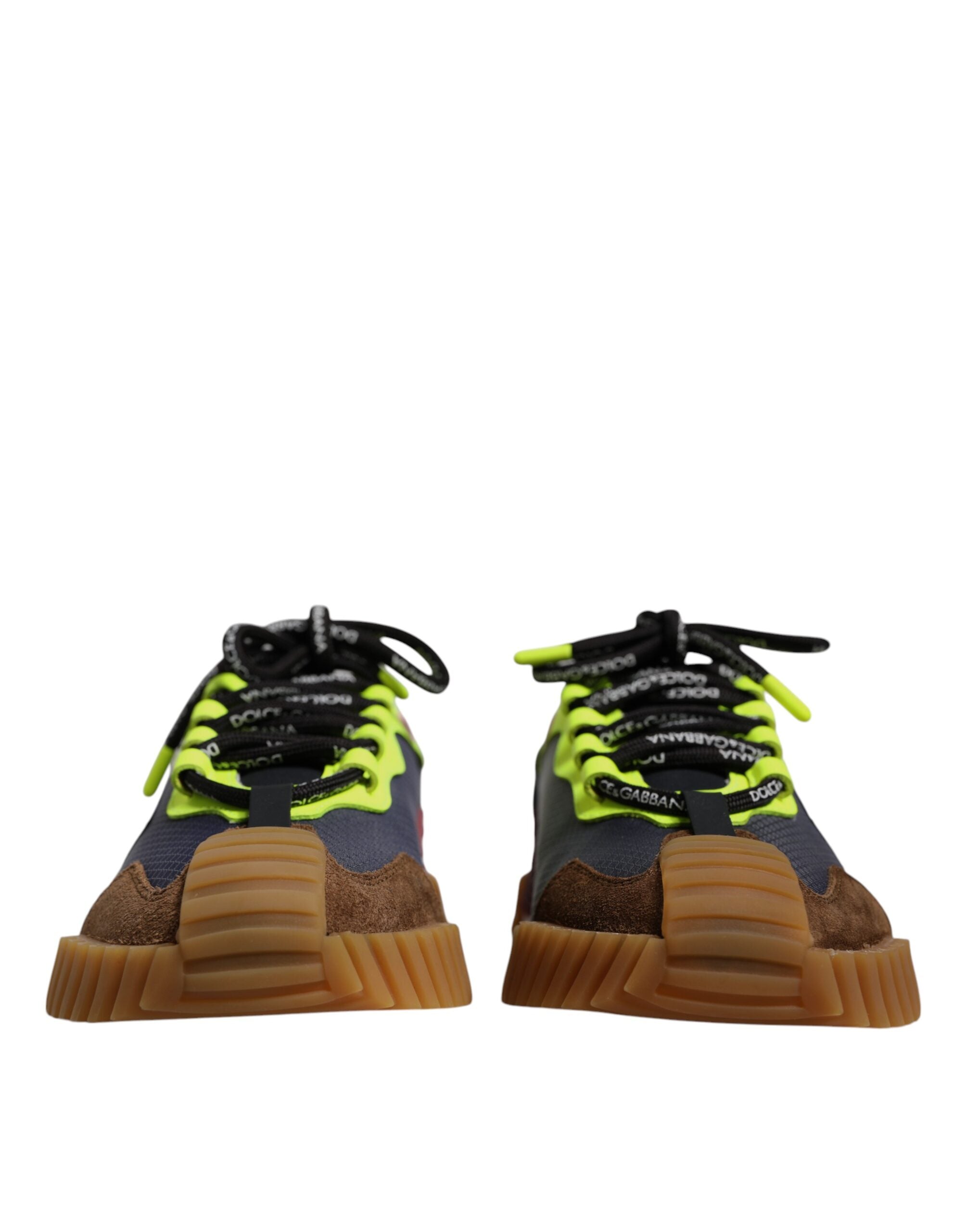 Dolce &amp; Gabbana Multicolor Nylon Low Top NS1 Sneakers Shoes