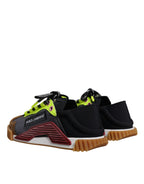 Dolce &amp; Gabbana Multicolor Nylon Low Top NS1 Sneakers Shoes
