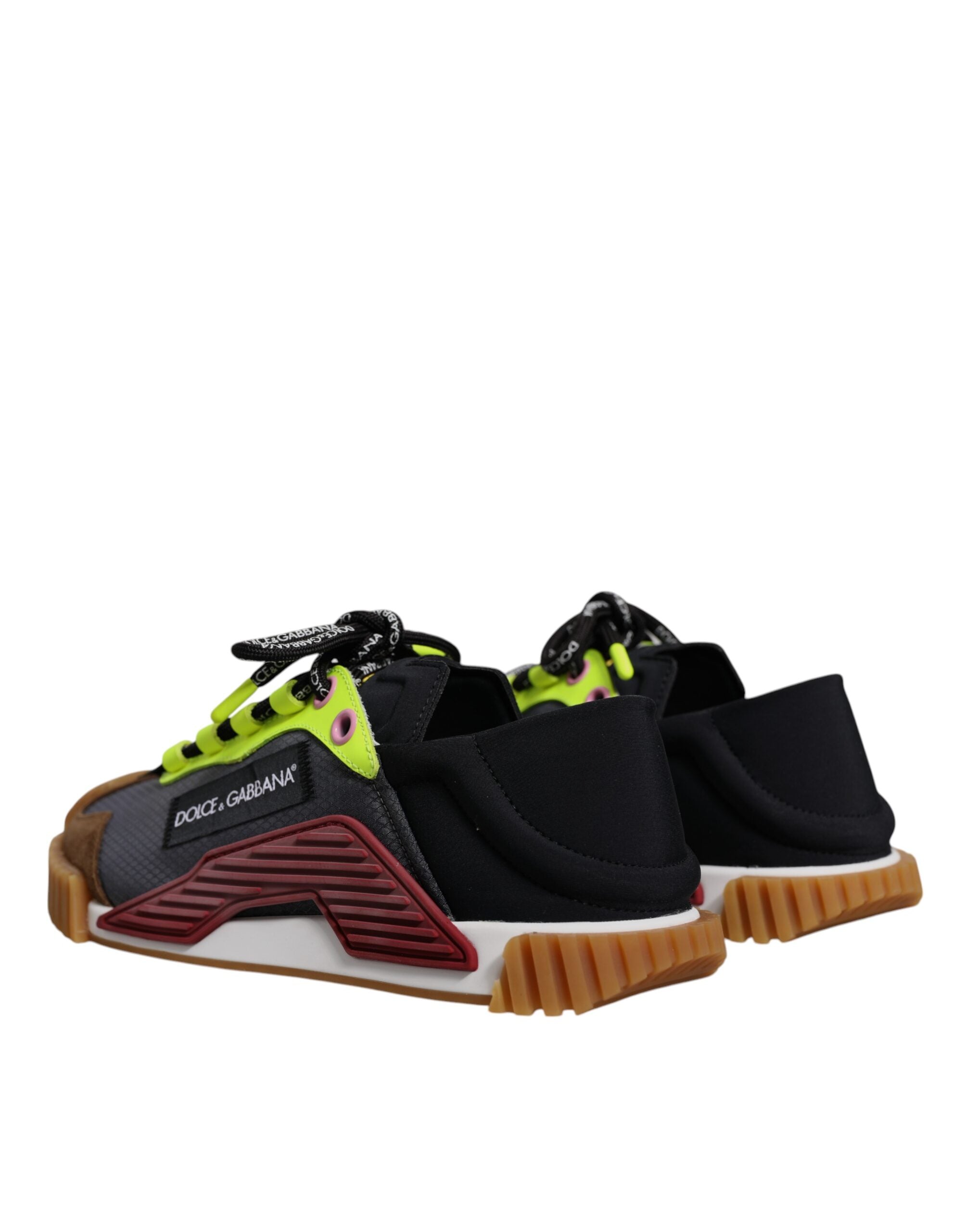 Dolce &amp; Gabbana Multicolor Nylon Low Top NS1 Sneakers Shoes