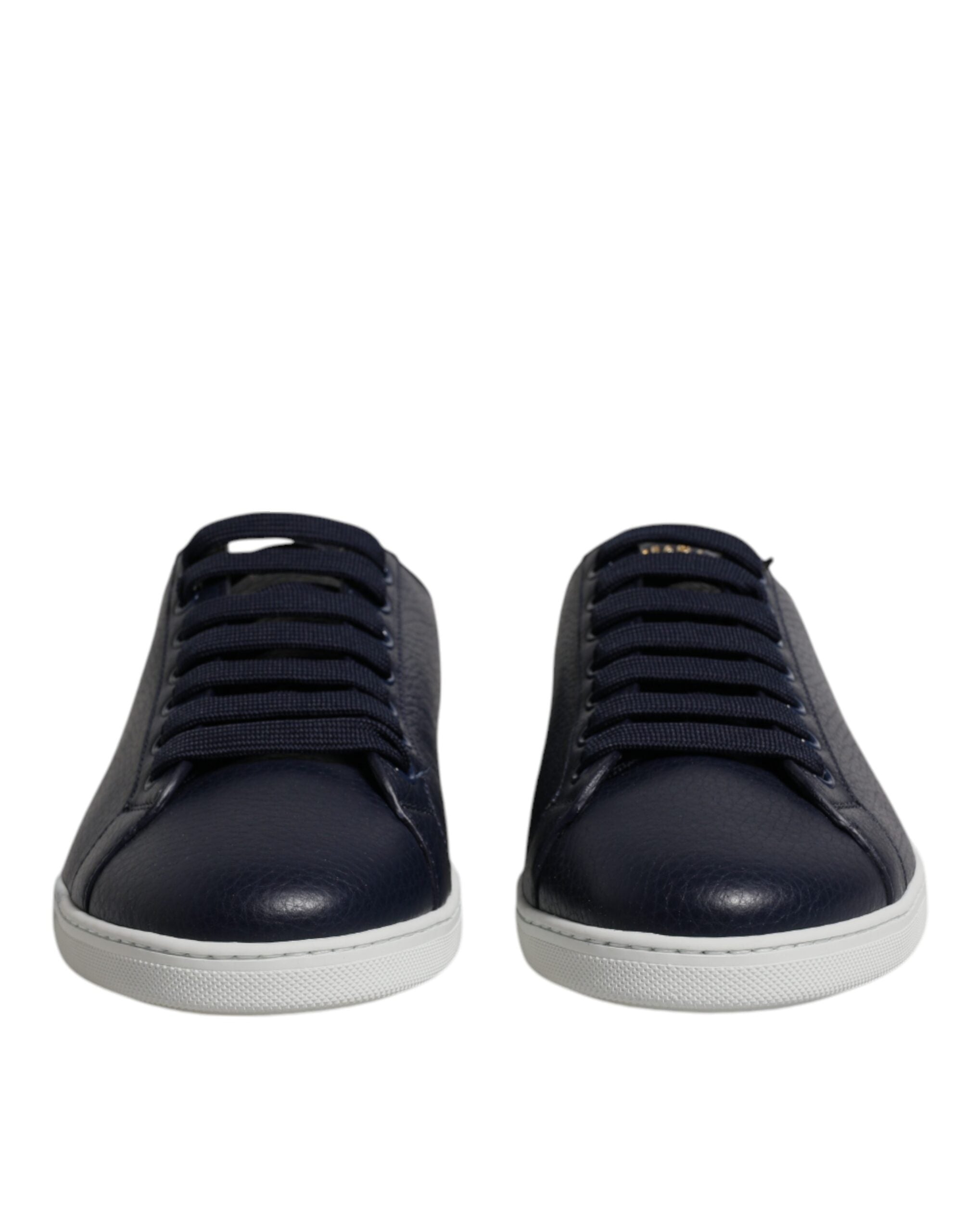 Dolce &amp; Gabbana Blue Low Top Men Saint Tropez Sneakers Shoes