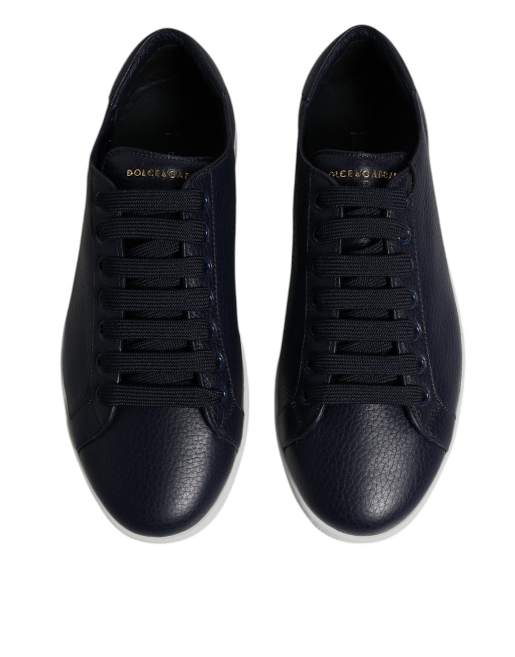 Dolce &amp; Gabbana Blue Low Top Men Saint Tropez Sneakers Shoes