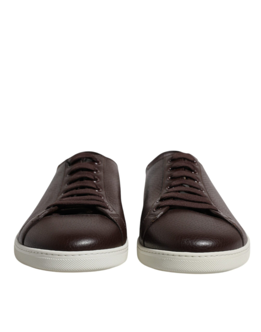 Dolce &amp; Gabbana Brown Low Top Men Saint Tropez Sneakers Shoes