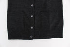 Dolce &amp; Gabbana Gray Wool Button Cardigan Sweater