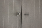 Dolce &amp; Gabbana Black Striped Wool Logo Vest