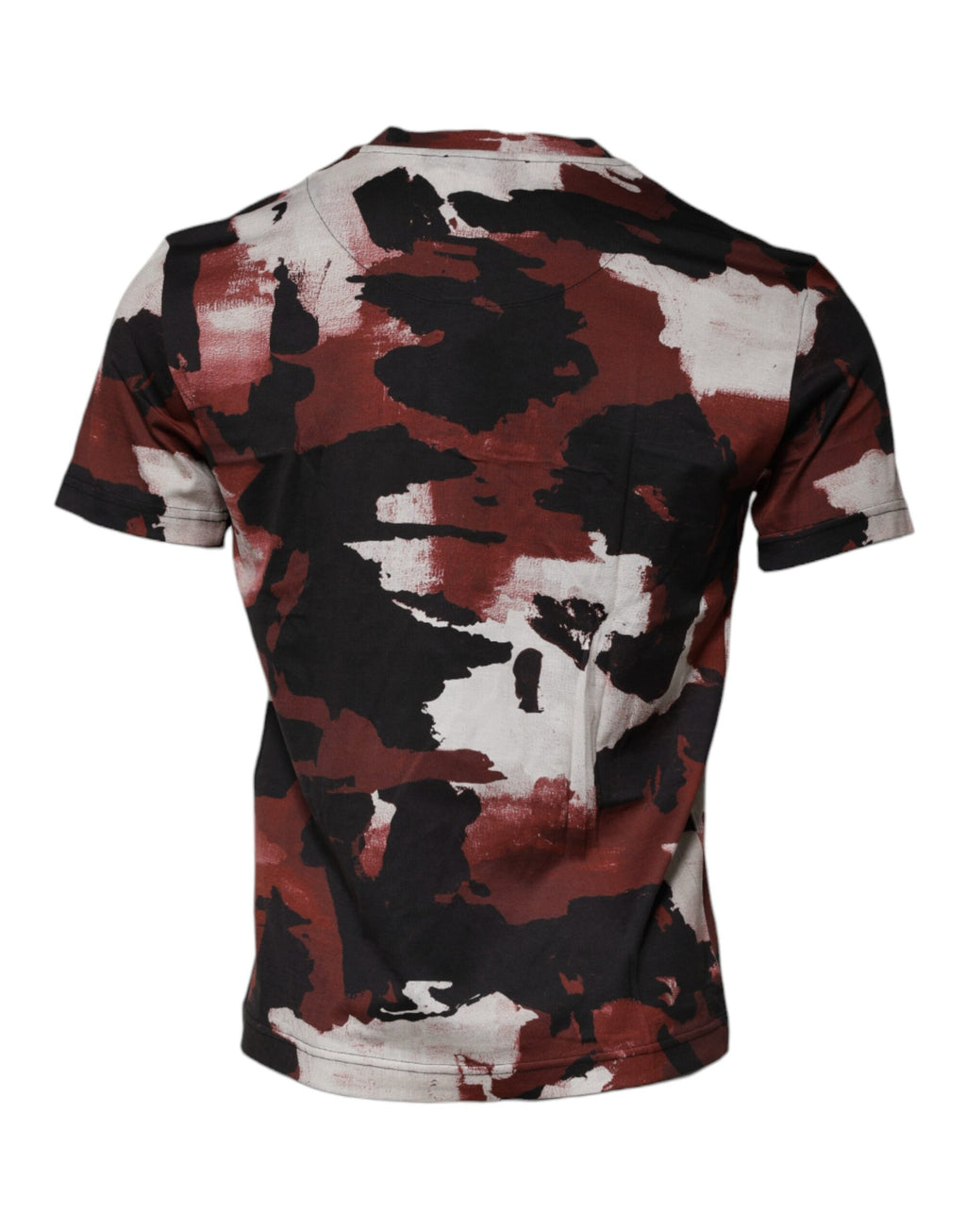 Dolce &amp; Gabbana Multicolor Camouflage Crew Neck T-shirt