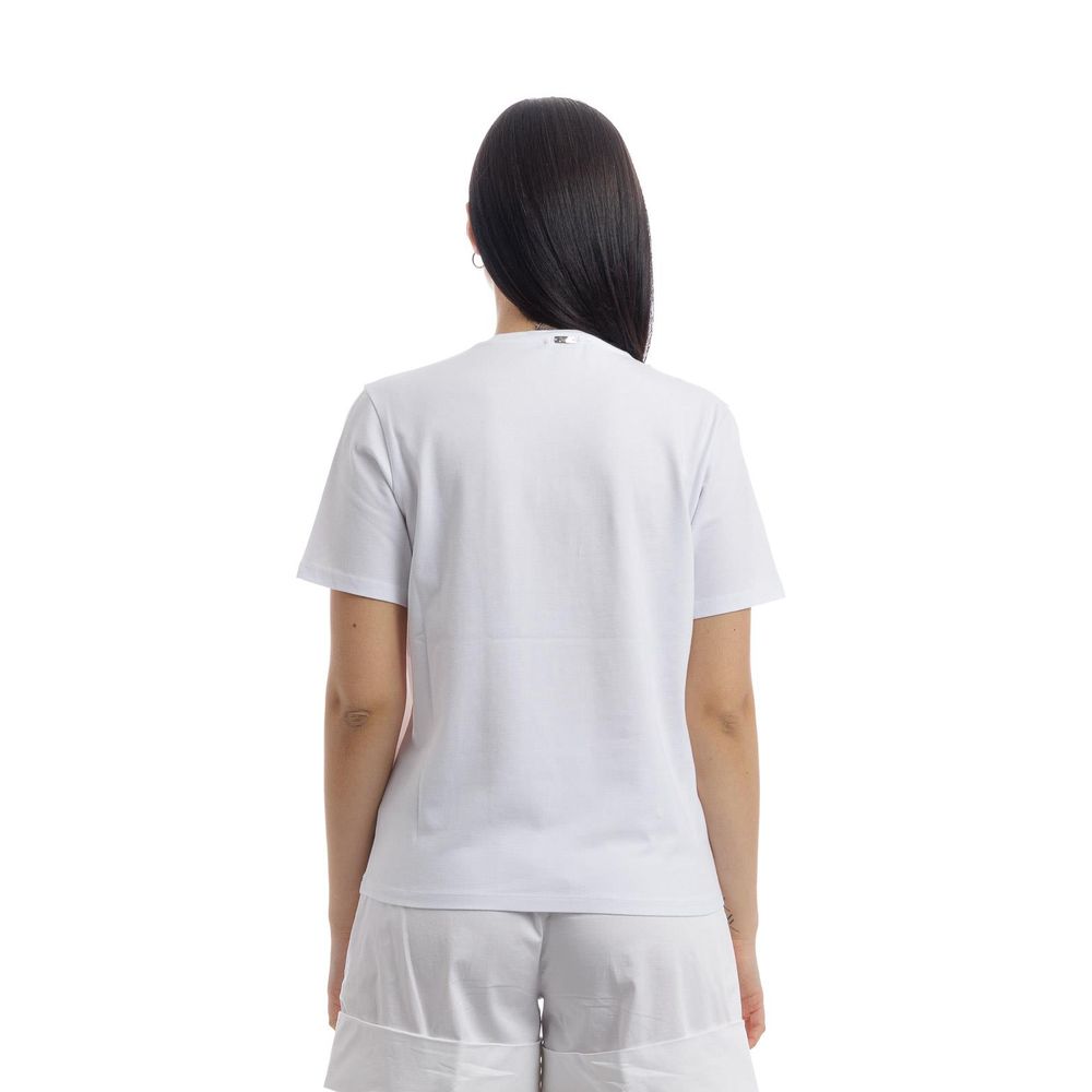 Herno White Cotton Tops &amp; T-Shirts