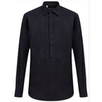 Dolce & Gabbana Navy Blue Cotton Shirt