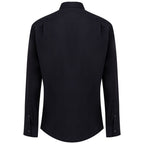 Dolce & Gabbana Navy Blue Cotton Shirt