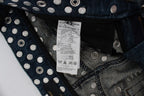 Dolce &amp; Gabbana Crystal Embellished GIRLY Slim Fit Jeans