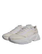 Dolce &amp; Gabbana White Daymaster Low Top Sneakers Shoes