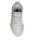 Dolce &amp; Gabbana White Daymaster Low Top Sneakers Shoes