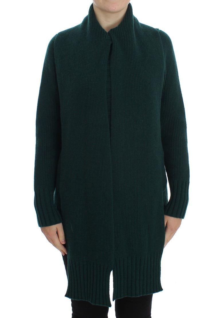 Dolce &amp; Gabbana Green Knitted Cashmere Cardigan