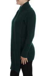 Dolce &amp; Gabbana Green Knitted Cashmere Cardigan
